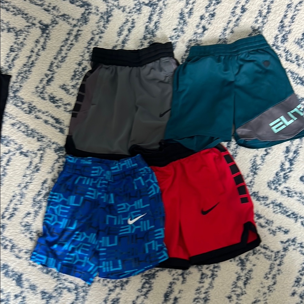 Nike Red and Blue Performance Shorts